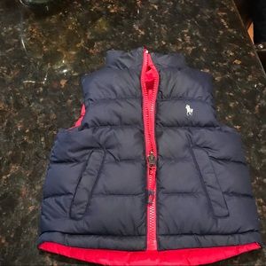 Ralph Lauren Baby Boys Reversible Down Vest